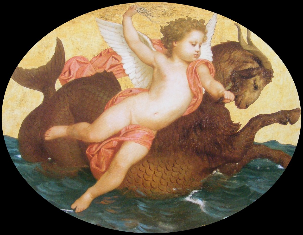Putto sur un monstre marin tekijältä William Adolphe Bouguereau