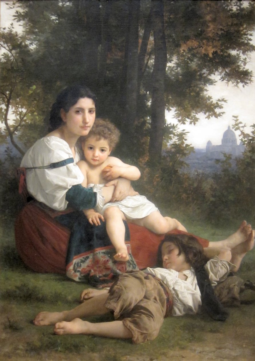 Levätä tekijältä William Adolphe Bouguereau