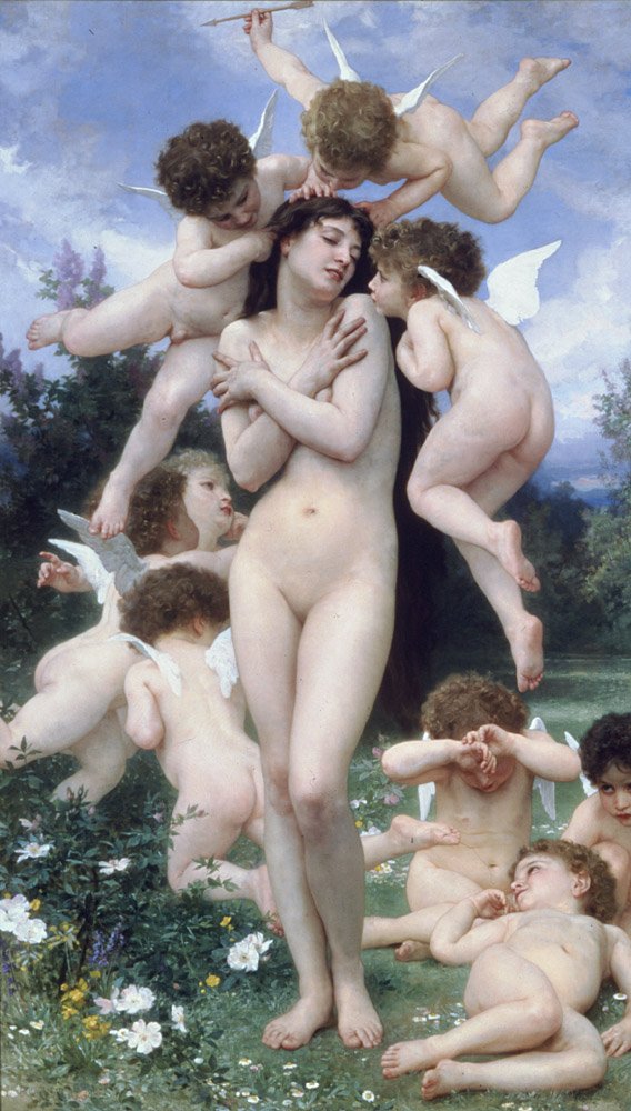 Kevät tekijältä William Adolphe Bouguereau
