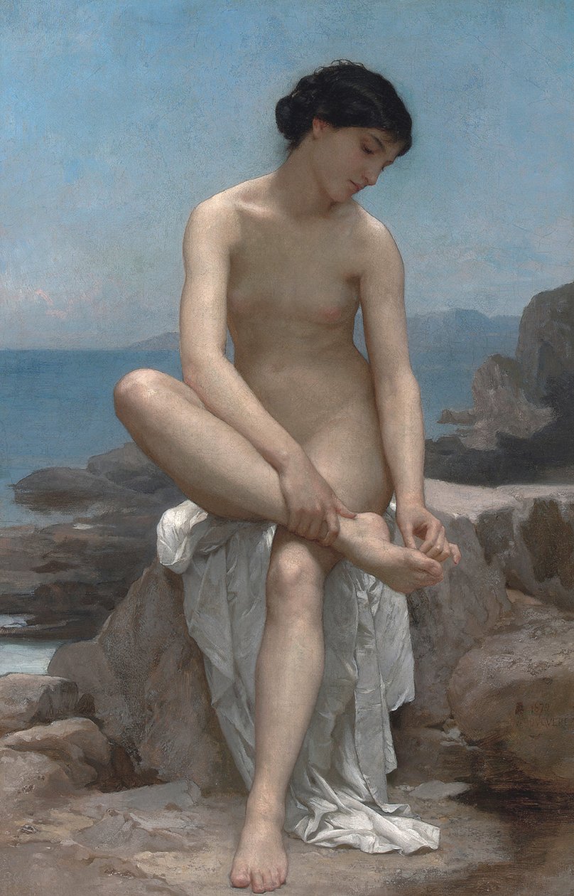 The Bather tekijältä William Adolphe Bouguereau