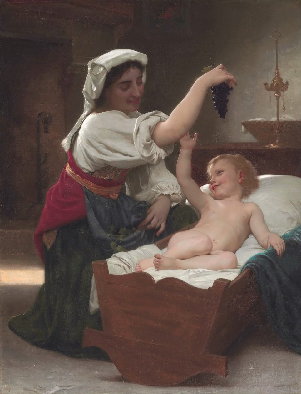 Rypäleen rypäle tekijältä William Adolphe Bouguereau