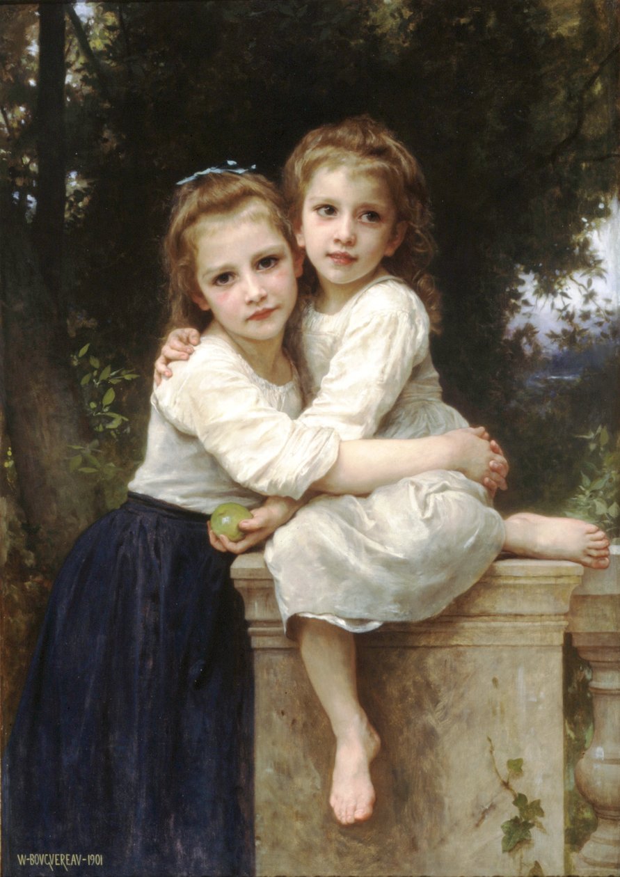 Kaksi siskoa tekijältä William Adolphe Bouguereau