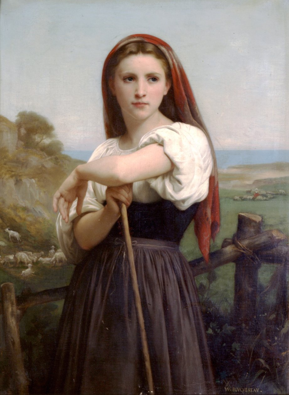Nuori paimen tekijältä William Adolphe Bouguereau