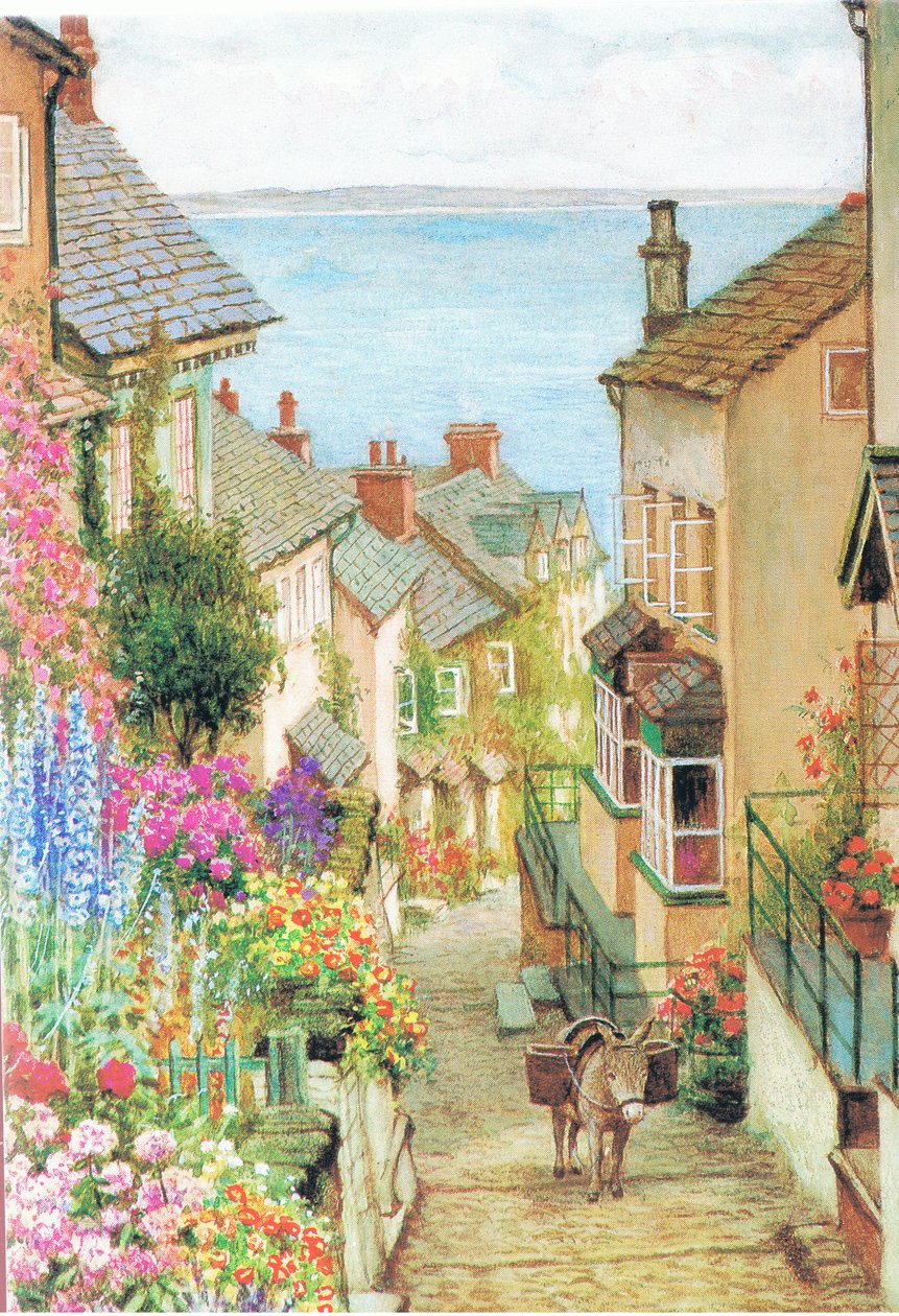 Clovelly, lähde tuntematon tekijältä William Affleck Carruthers