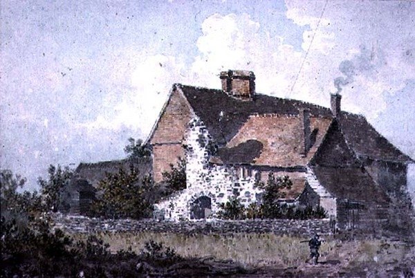 Higham Abbey lähellä Rochesteria tekijältä William Alexander