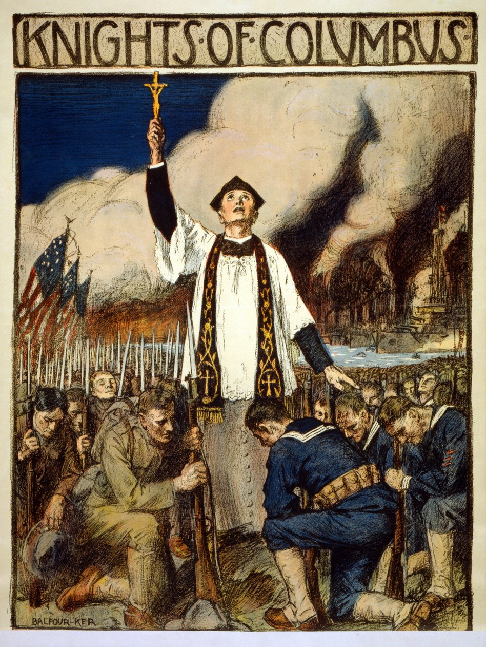 Kolumbuksen ritarit, 1917 tekijältä William Balfour Kerr
