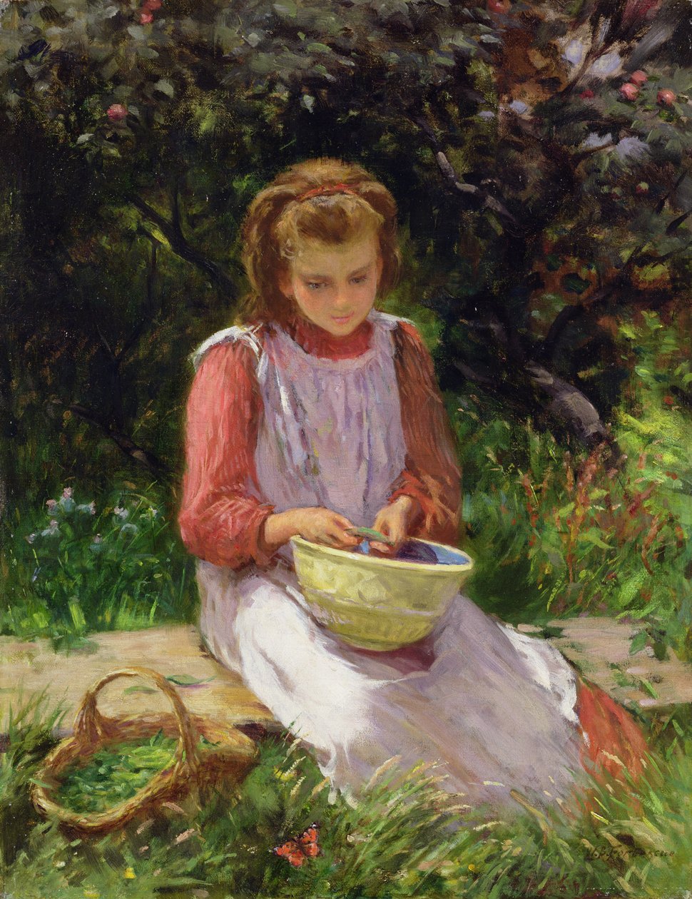Herneiden kuoriminen tekijältä William Banks Fortescue