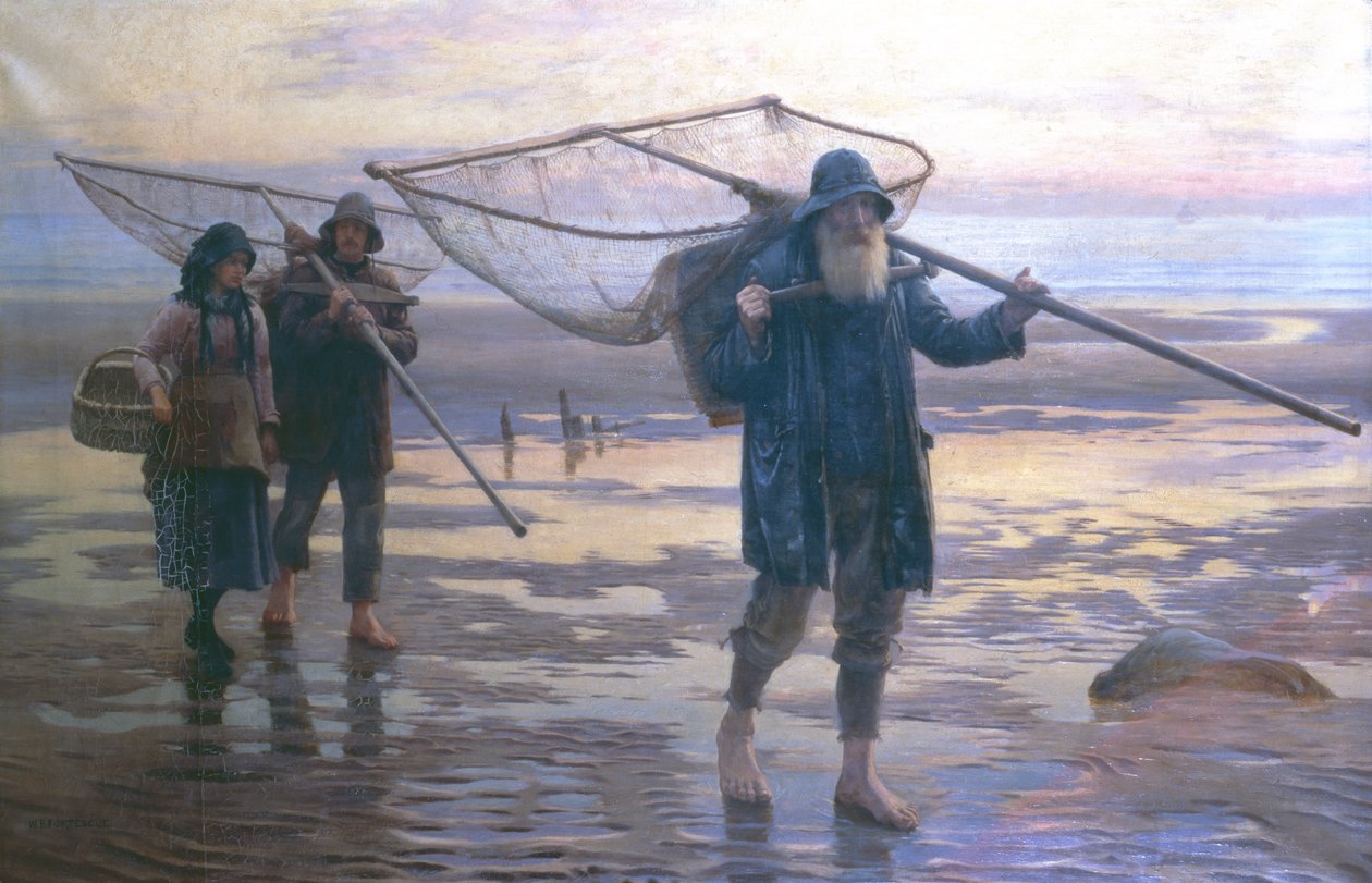 Huonekalut ja erilaiset esineet 1100- ja 1300-luvuilta tekijältä William Banks Fortescue