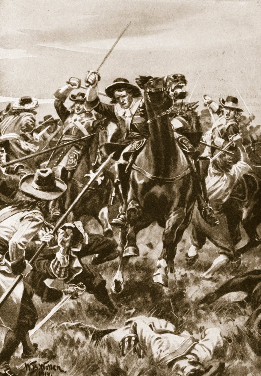 Aughrimin taistelu, 12. heinäkuuta 1691 tekijältä William Barnes Wollen