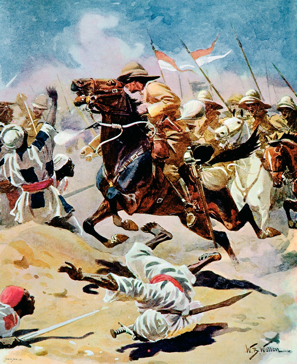 21. Lancersin panos Omdurmanissa, 2. syyskuuta 1898 tekijältä William Barnes Wollen