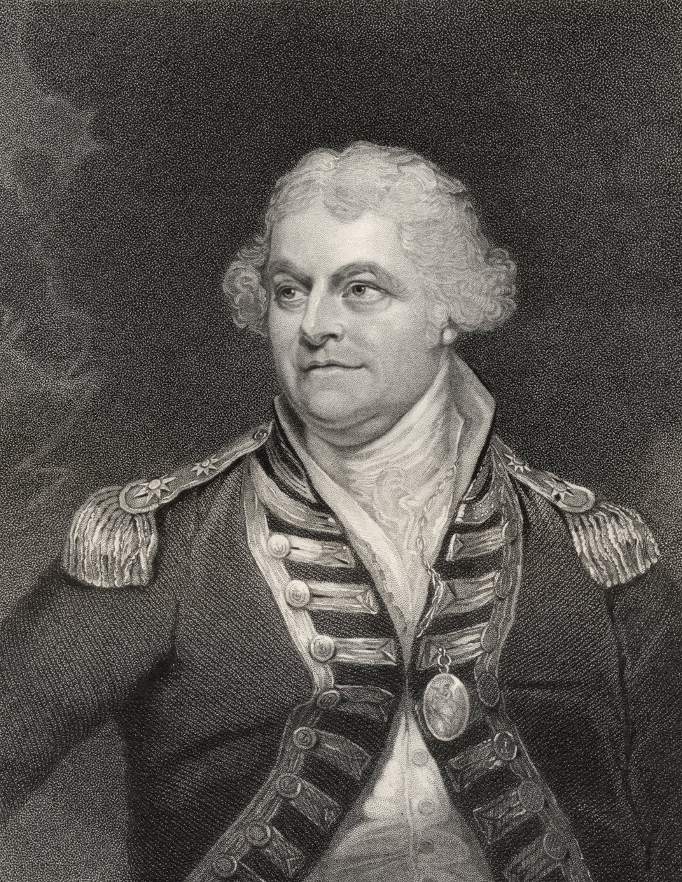 Alan Gardner, kaiverrus Fenner, National Portrait Gallery, osa III, julkaistu n.1835 tekijältä William Beechey