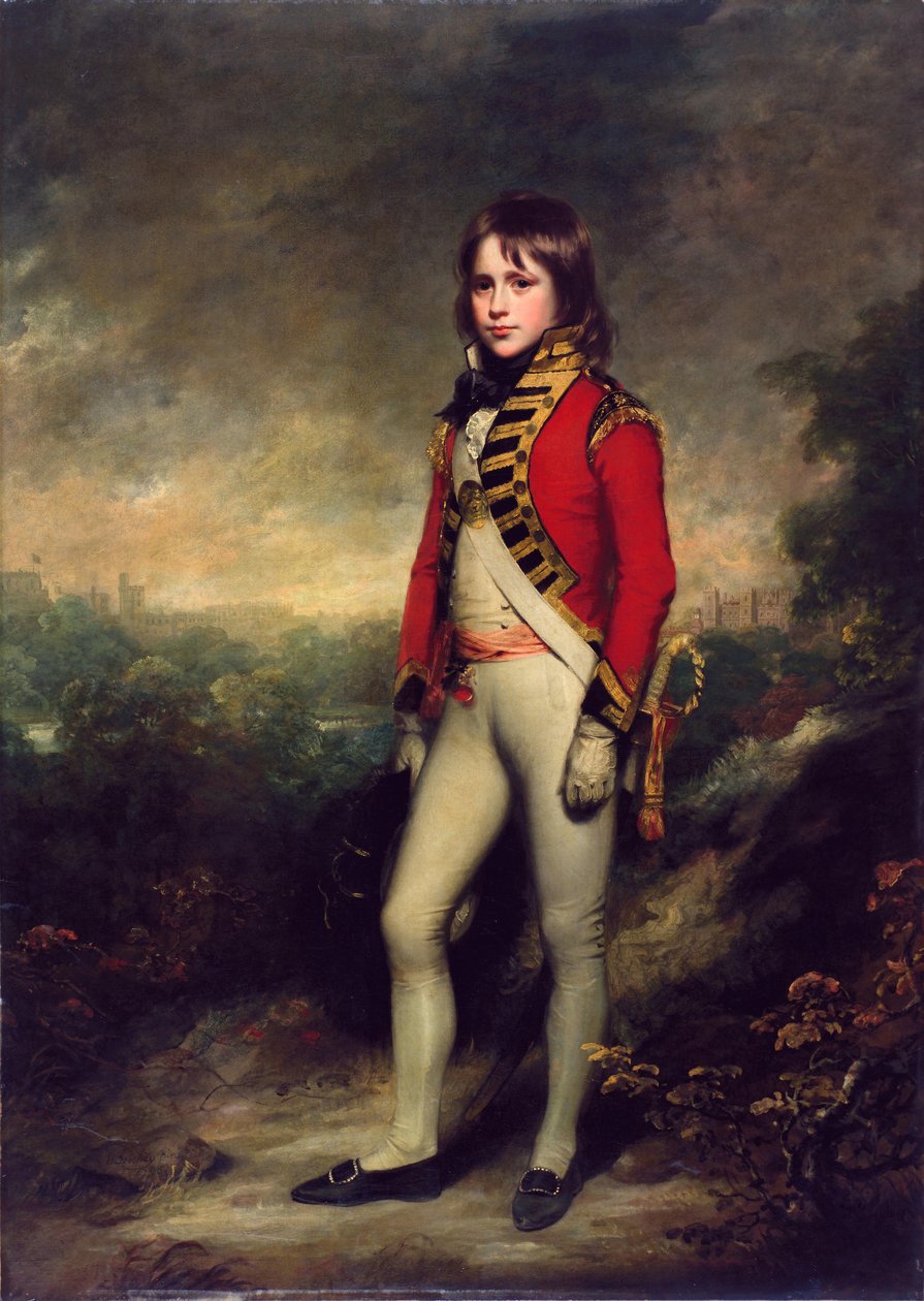 Mestari James Hatch Marshallin hoitajana Montem Etonissa tekijältä William Beechey