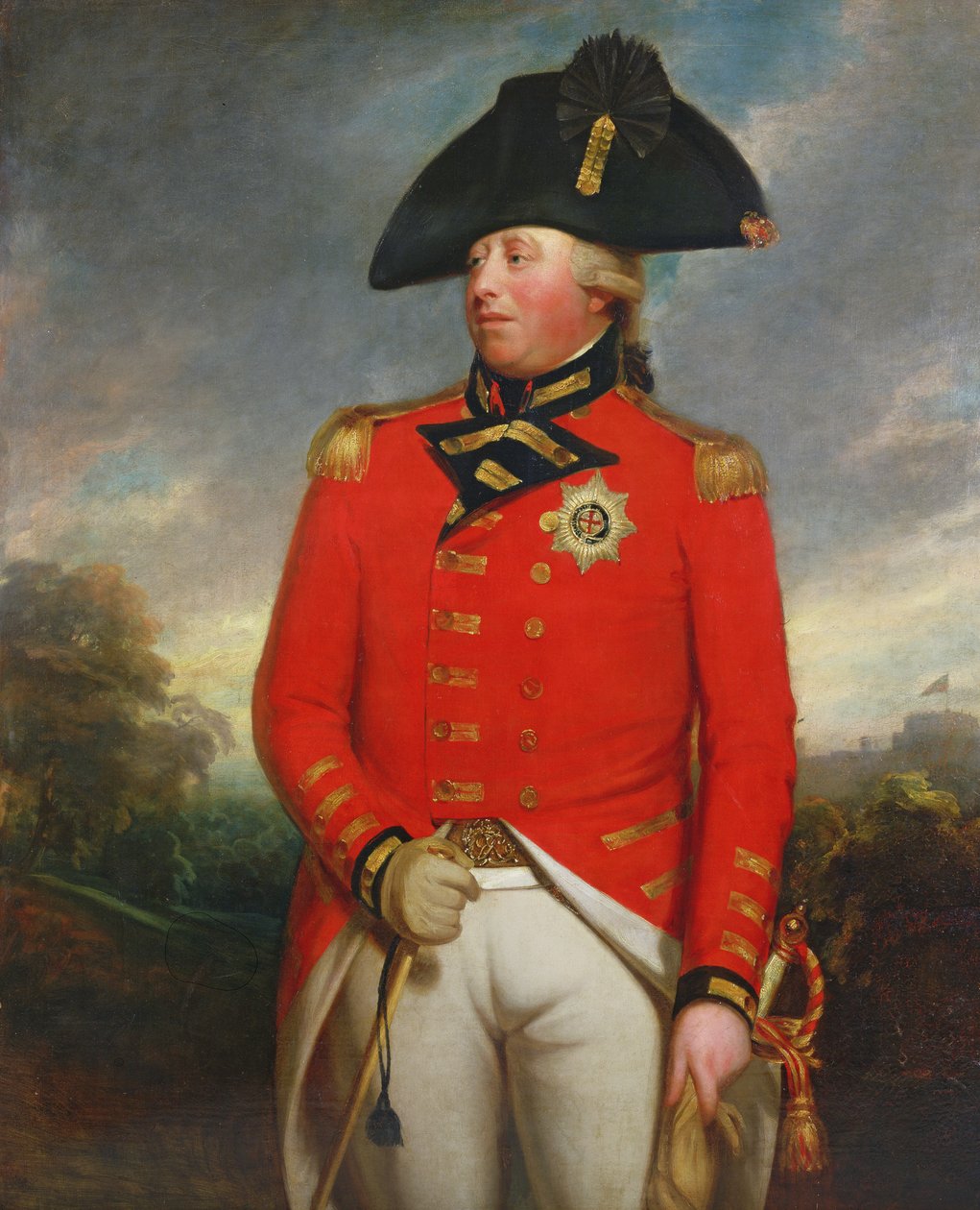 Kuningas Yrjö III:n muotokuva tekijältä William Beechey
