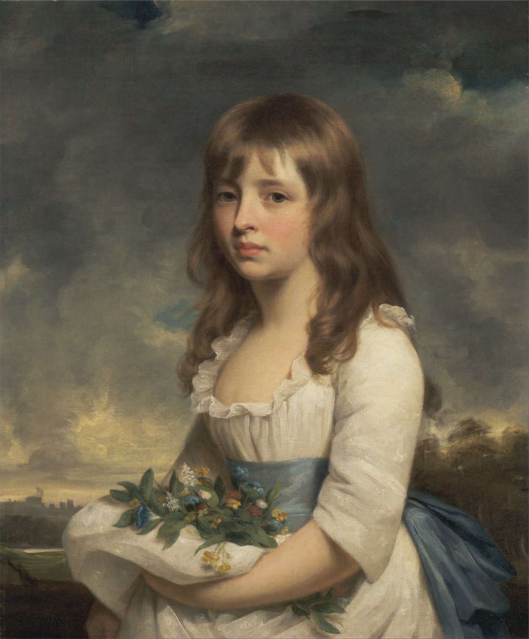 Tytön muotokuva tekijältä William Beechey