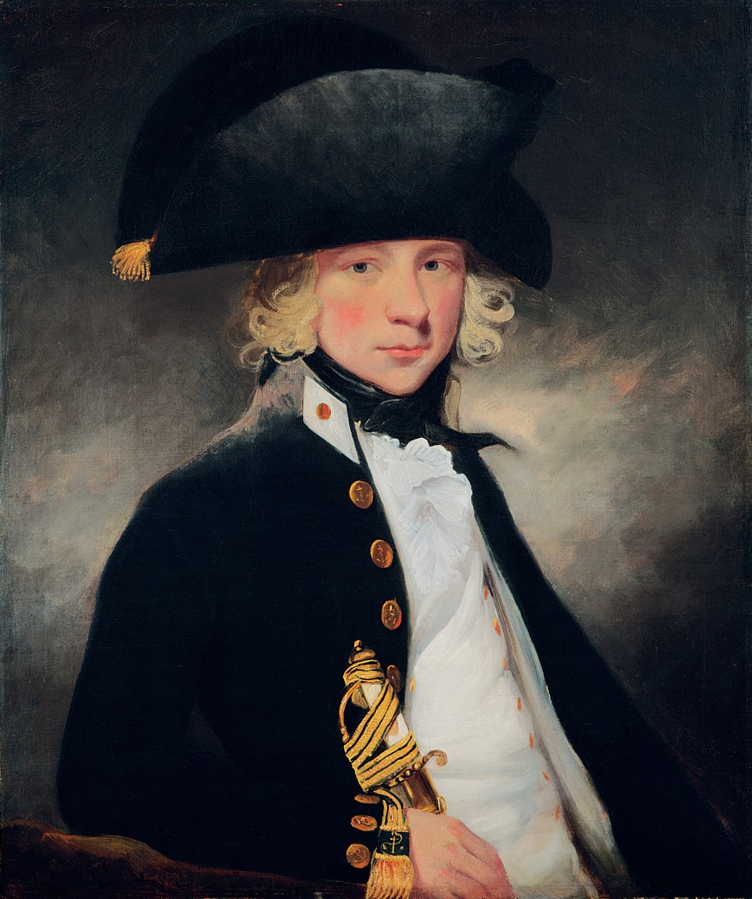 Nuoren merikapteenin muotokuva, noin 1796 tekijältä William Beechey