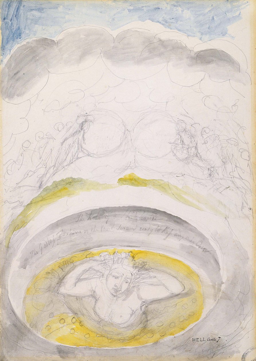 Kuvat Dantes Divine tekijältä William Blake