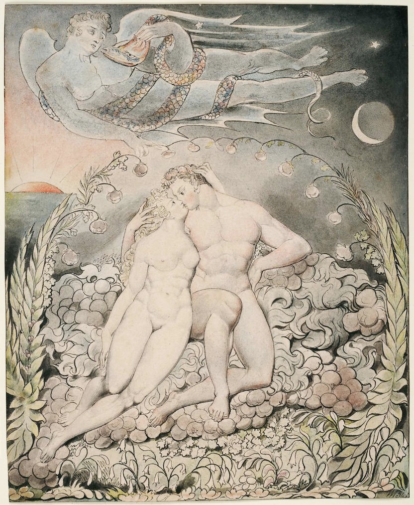 kadotettu paratiisi tekijältä William Blake