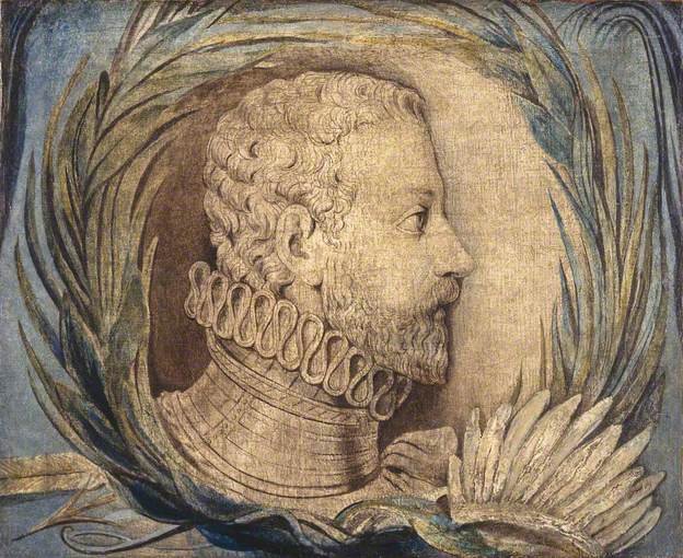 Alonso de Ercilla ja Zúñiga tekijältä William Blake