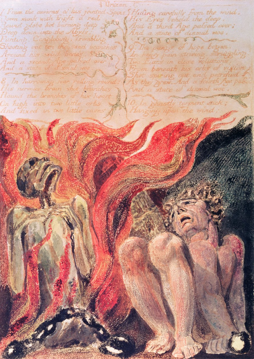 Huonekalut ja erilaiset esineet 1100- ja 1300-luvuilta tekijältä William Blake