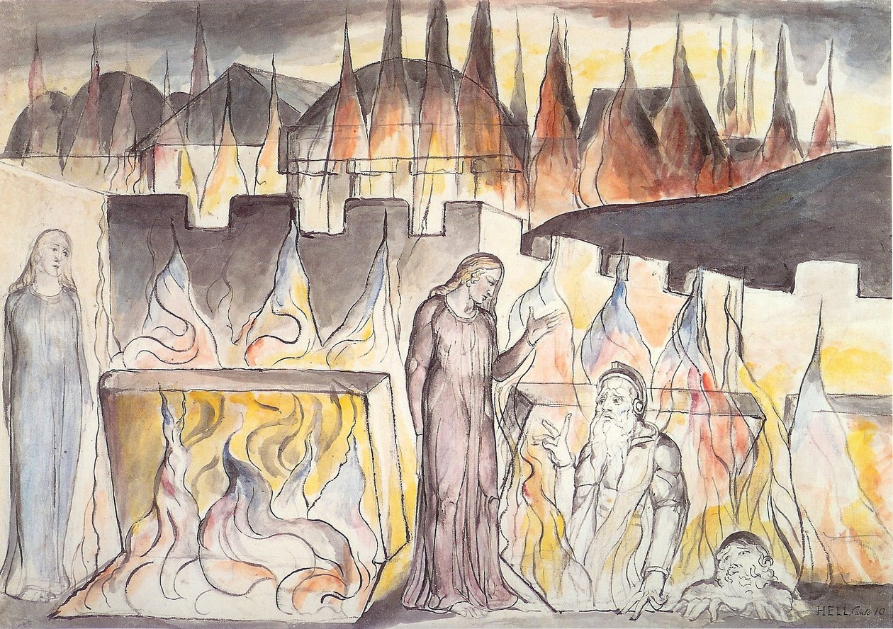 Dante Helvetti tekijältä William Blake