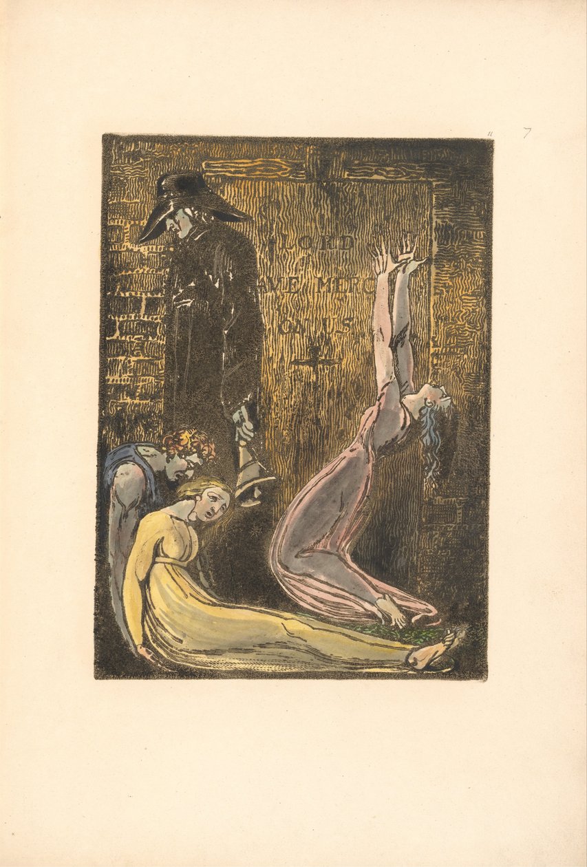 Eurooppa. Profetia, levy 13 Bentley 10 tekijältä William Blake