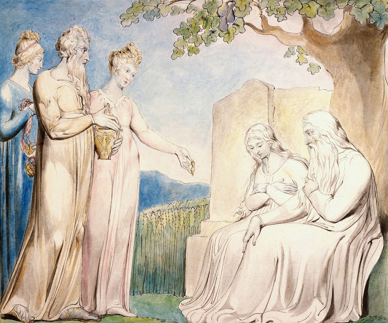 Jokainen mies antoi hänelle myös palan rahaa tekijältä William Blake