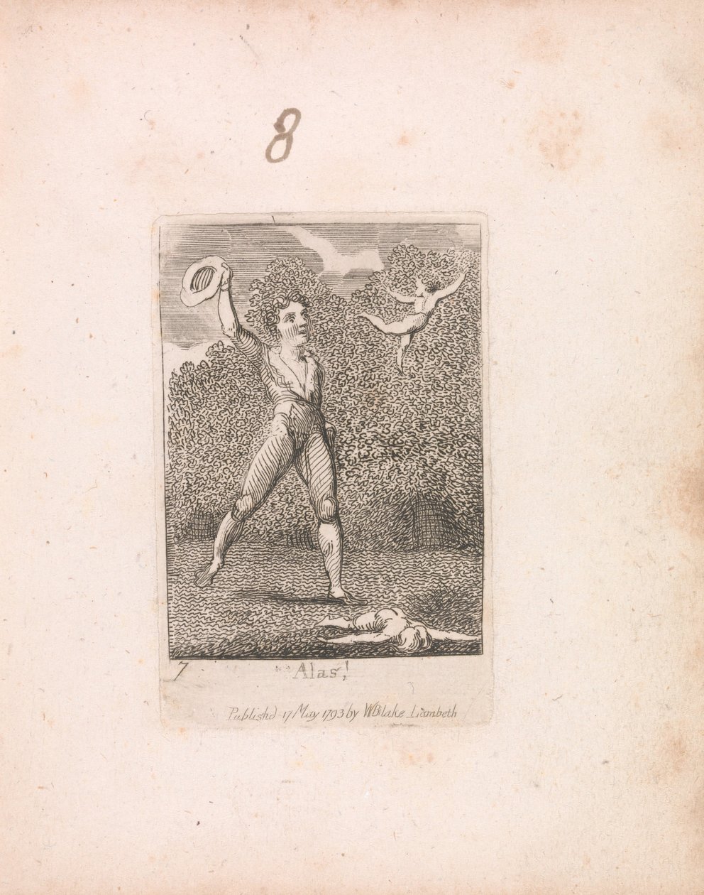 Lapsille. Paratiisin portit, levy 9, Voi! tekijältä William Blake