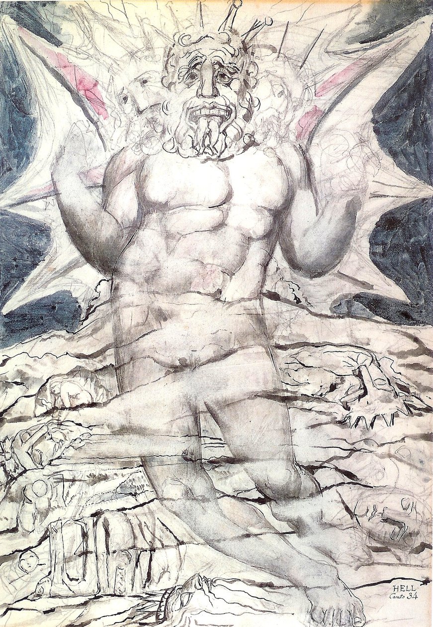 Helvetti, laulu 34: Lucifer tekijältä William Blake