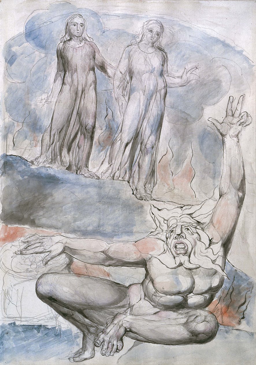 Kuvat Dantes Divine tekijältä William Blake