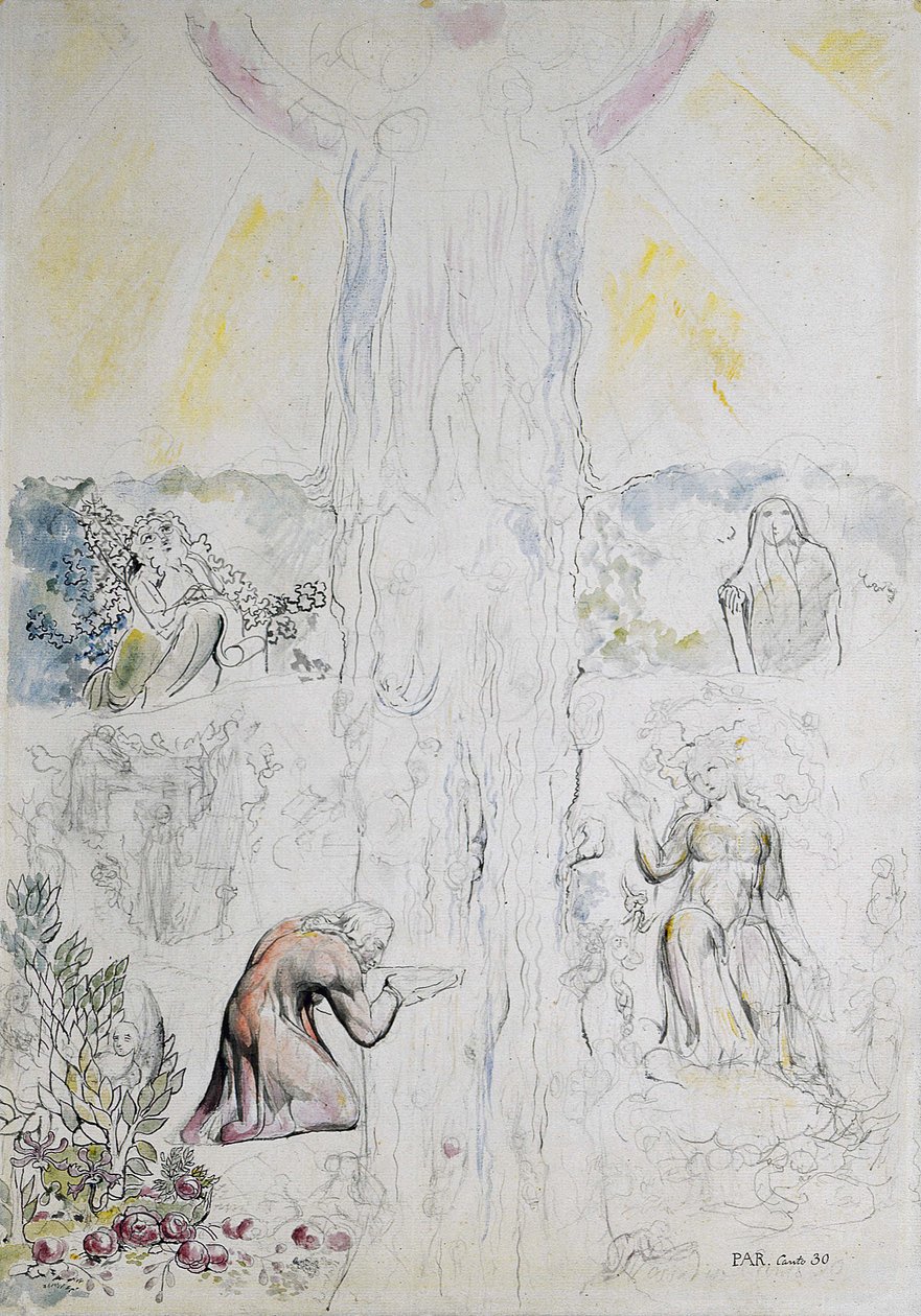 Kuvat Dantes Divine tekijältä William Blake
