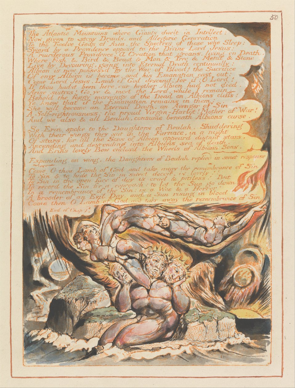 Jerusalem, levy 50, tekijältä William Blake