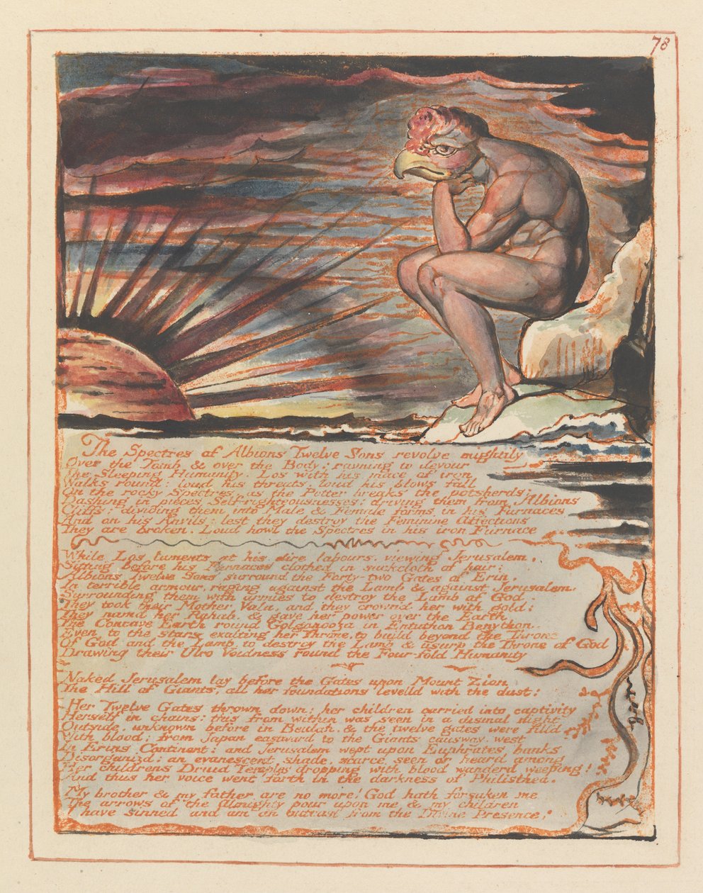Jerusalem, levy 78, Specters of ... tekijältä William Blake