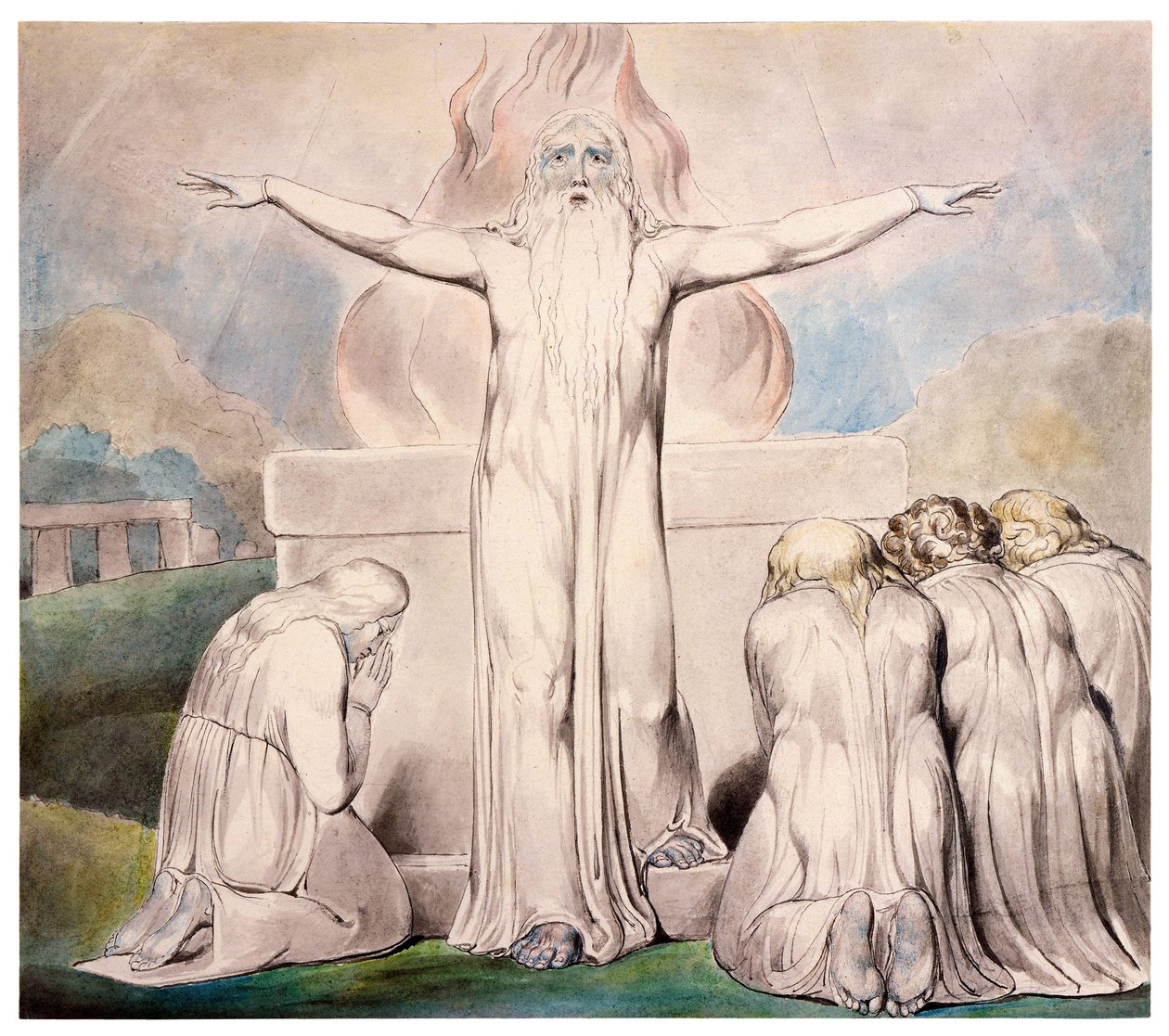 Jobs Sacrifice Butts setti tekijältä William Blake