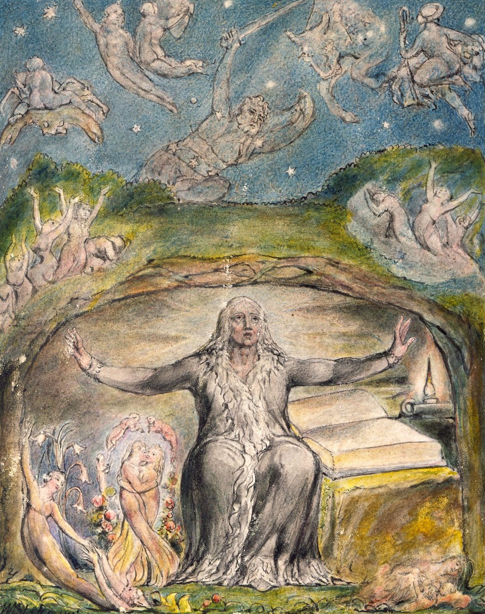 LAllegro ja Il Penseroso tekijältä William Blake