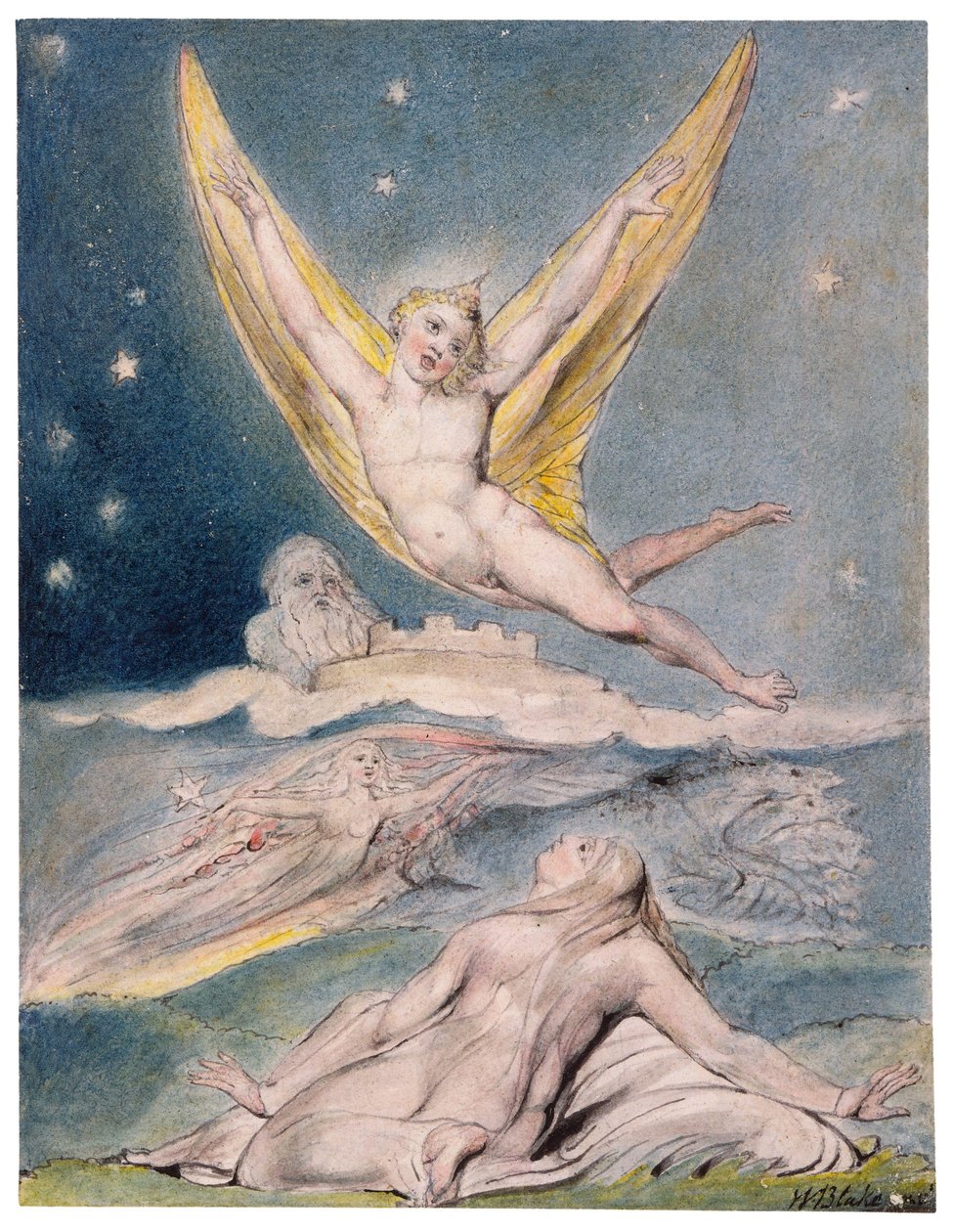 Larkin hämmästynyt yö tekijältä William Blake