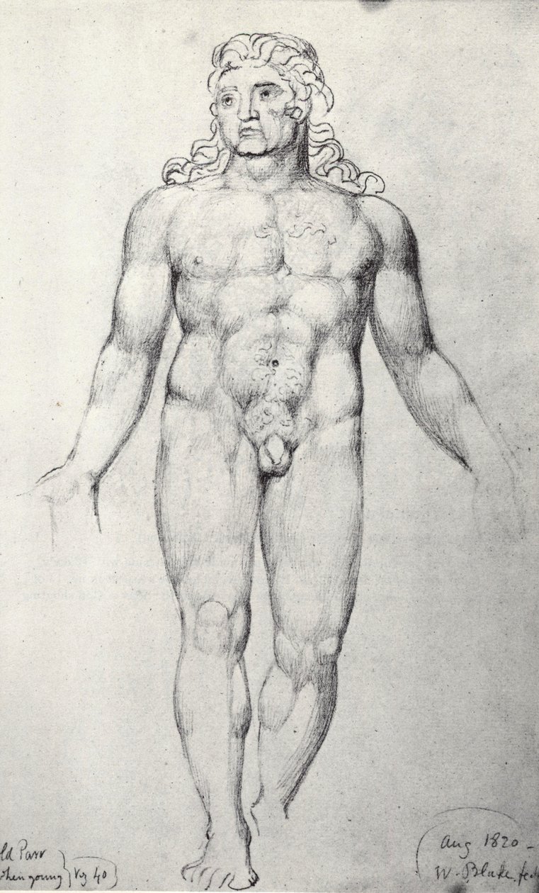 Vanha Thomas Parr tekijältä William Blake