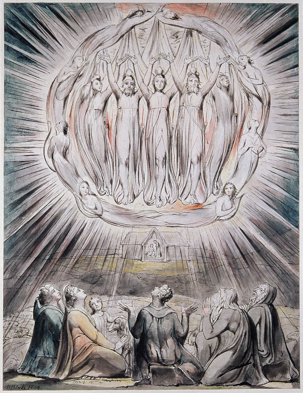 Kristuksen syntymän aamuna tekijältä William Blake