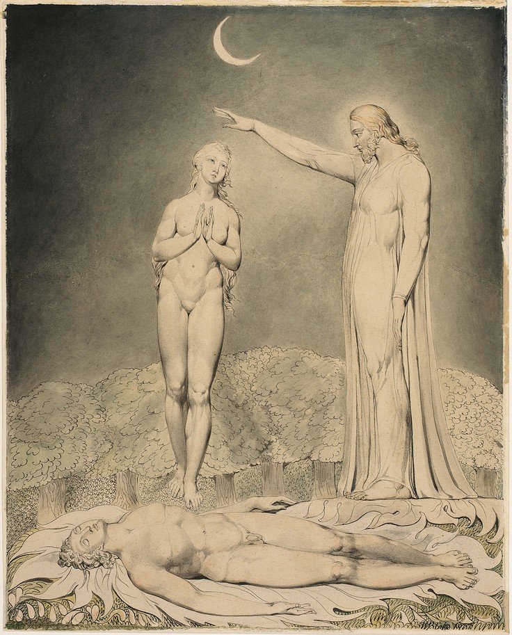 kadotettu paratiisi tekijältä William Blake