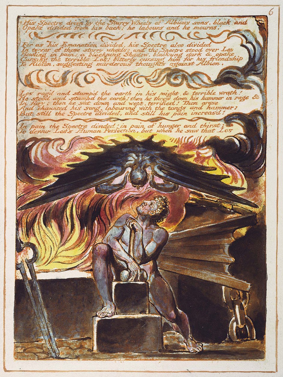 Jättiläisalbionin syntyminen tekijältä William Blake