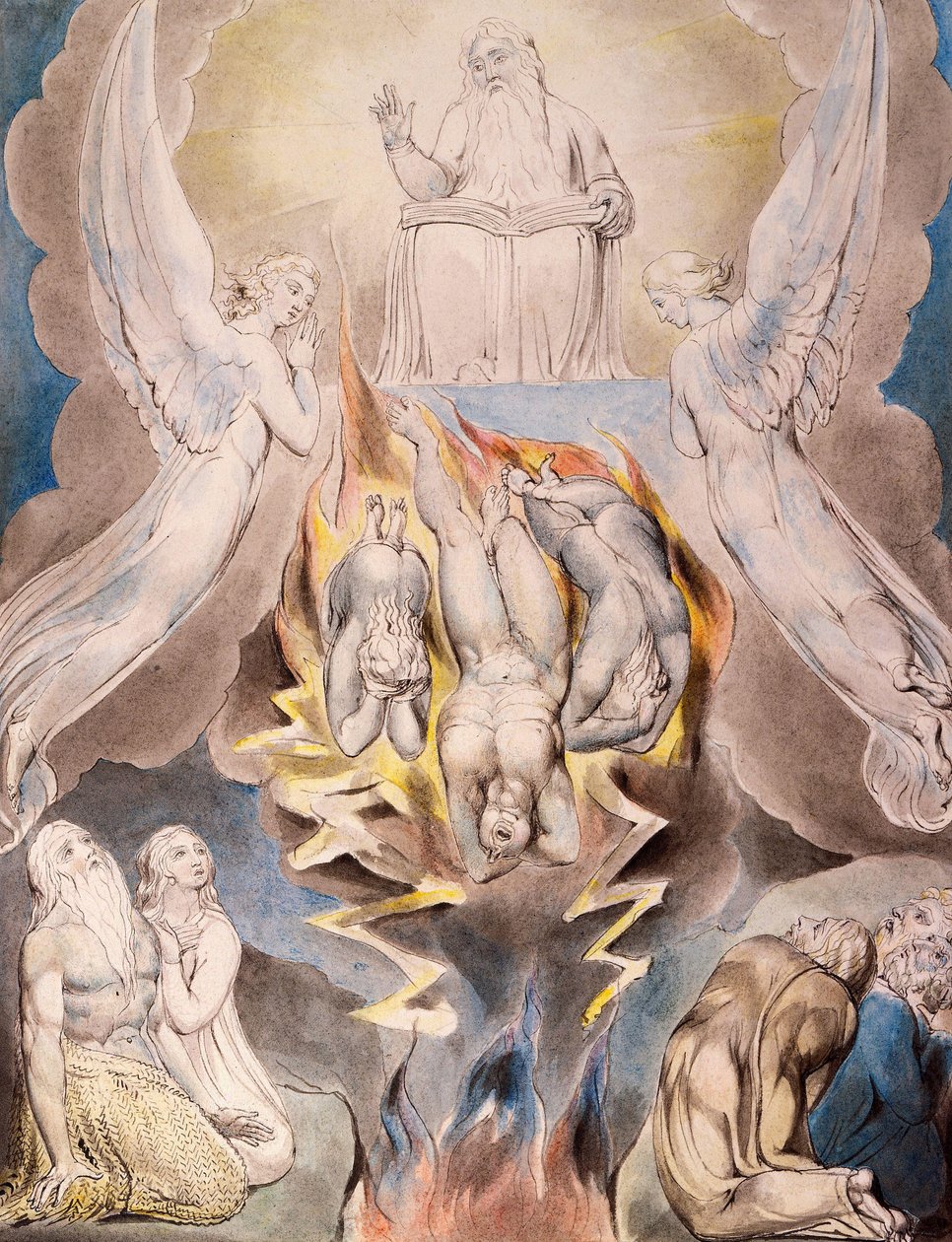 Saatanan lankeemus tekijältä William Blake
