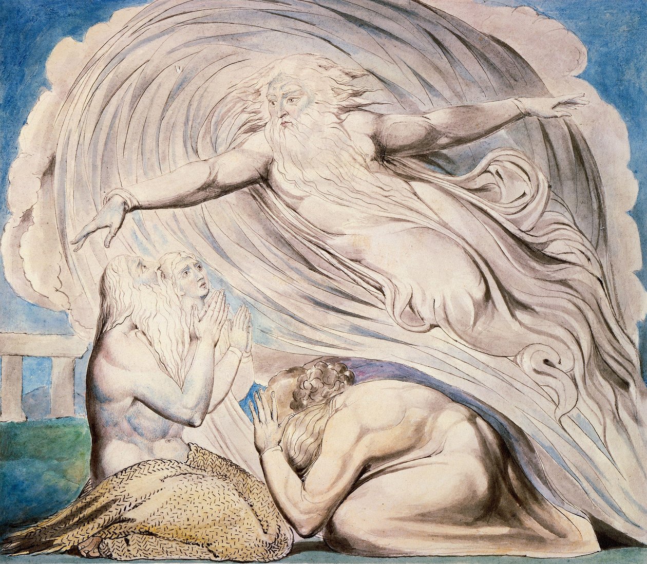 Herra vastaa työhön tuulispäästä tekijältä William Blake
