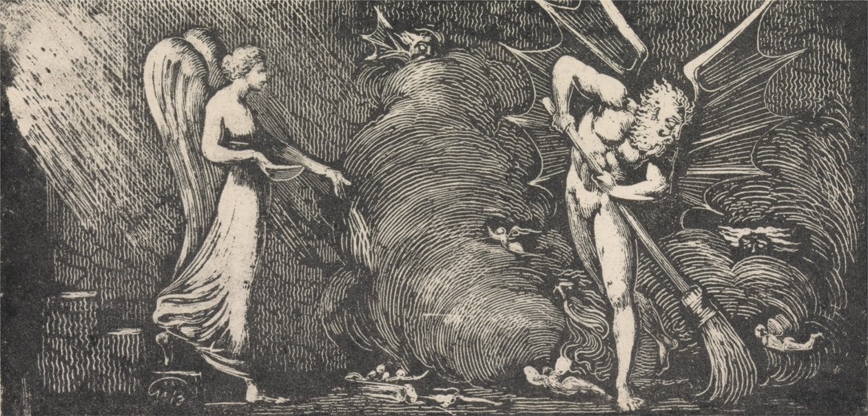 Mies, joka lakaisee tulkkisalongin tekijältä William Blake