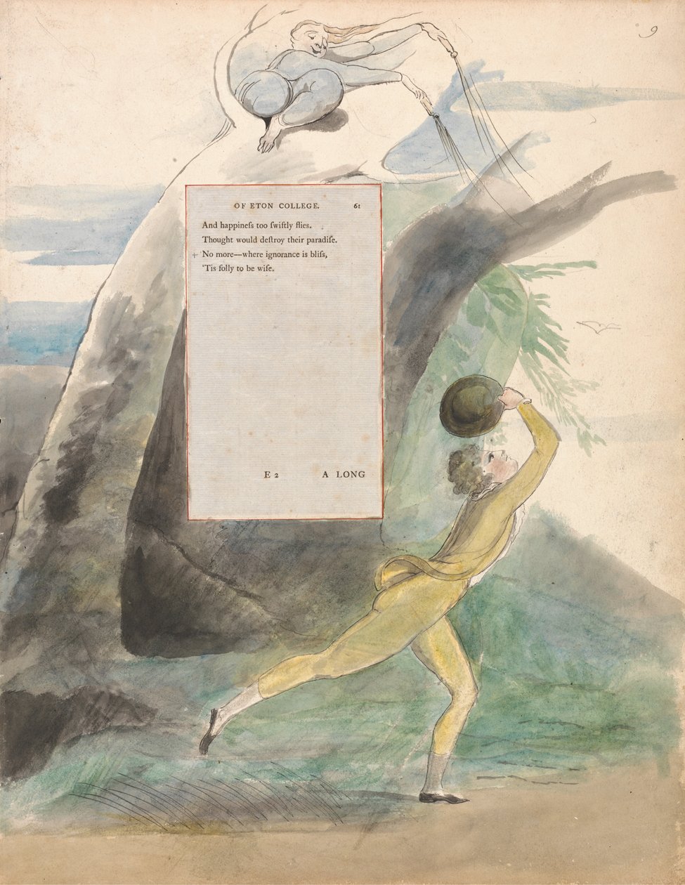 Thomas Grayn runot, Design 21, Ode Eton Collegesin kaukaisesta näkymästä. tekijältä William Blake