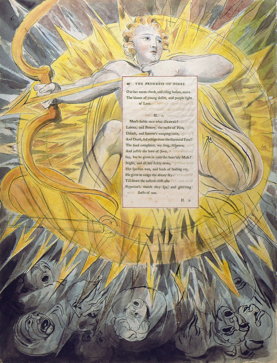 Thomas Grayn runot, muotoilu 46 Poesyn eteneminen tekijältä William Blake
