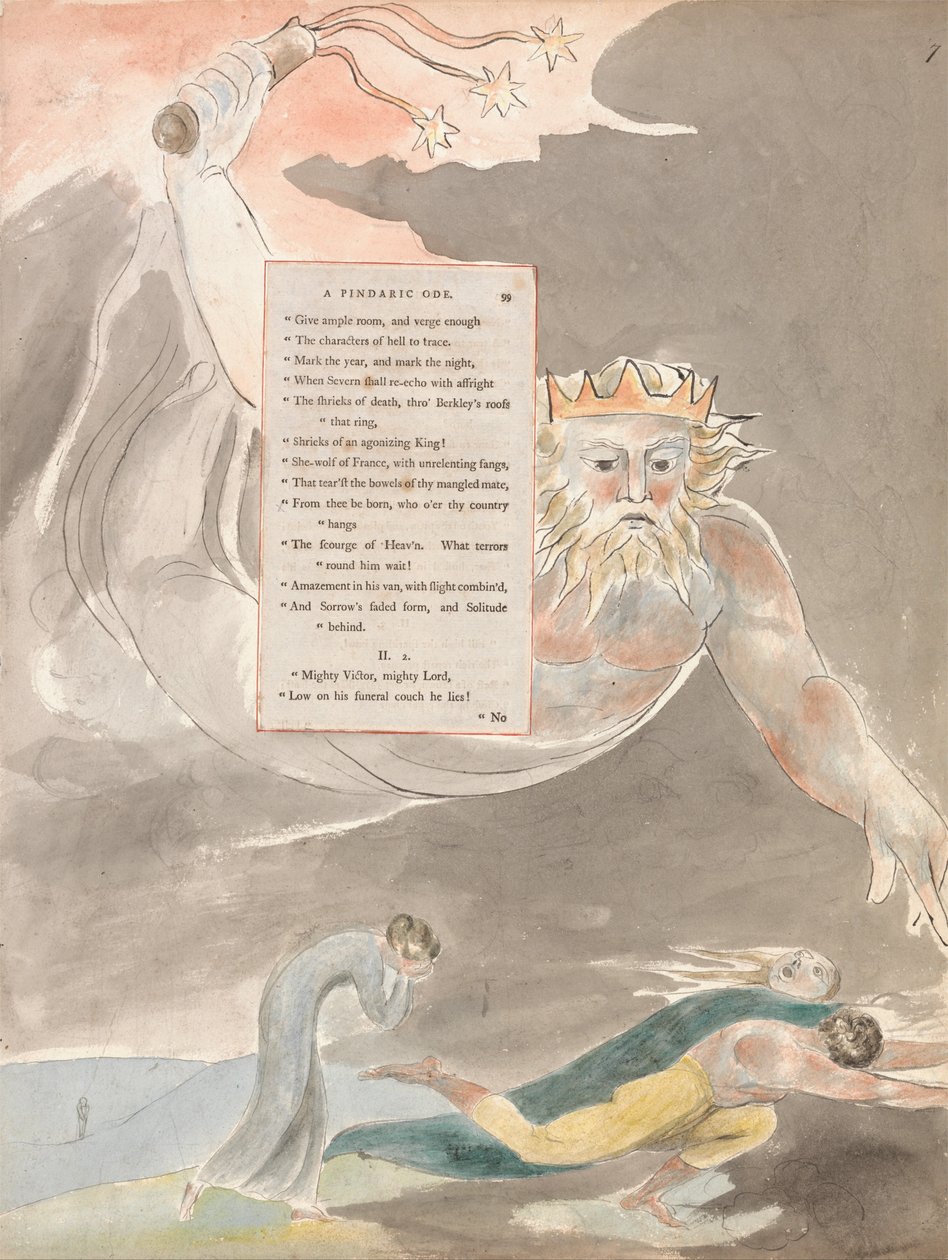 Thomas Greyn runot, Design 59, The Bard. tekijältä William Blake
