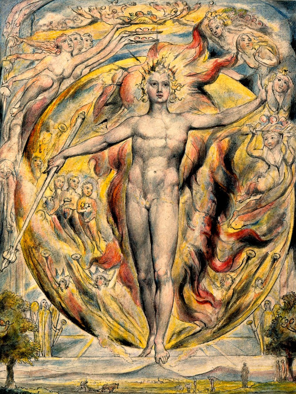 Aurinko hänen itäportissaan tekijältä William Blake