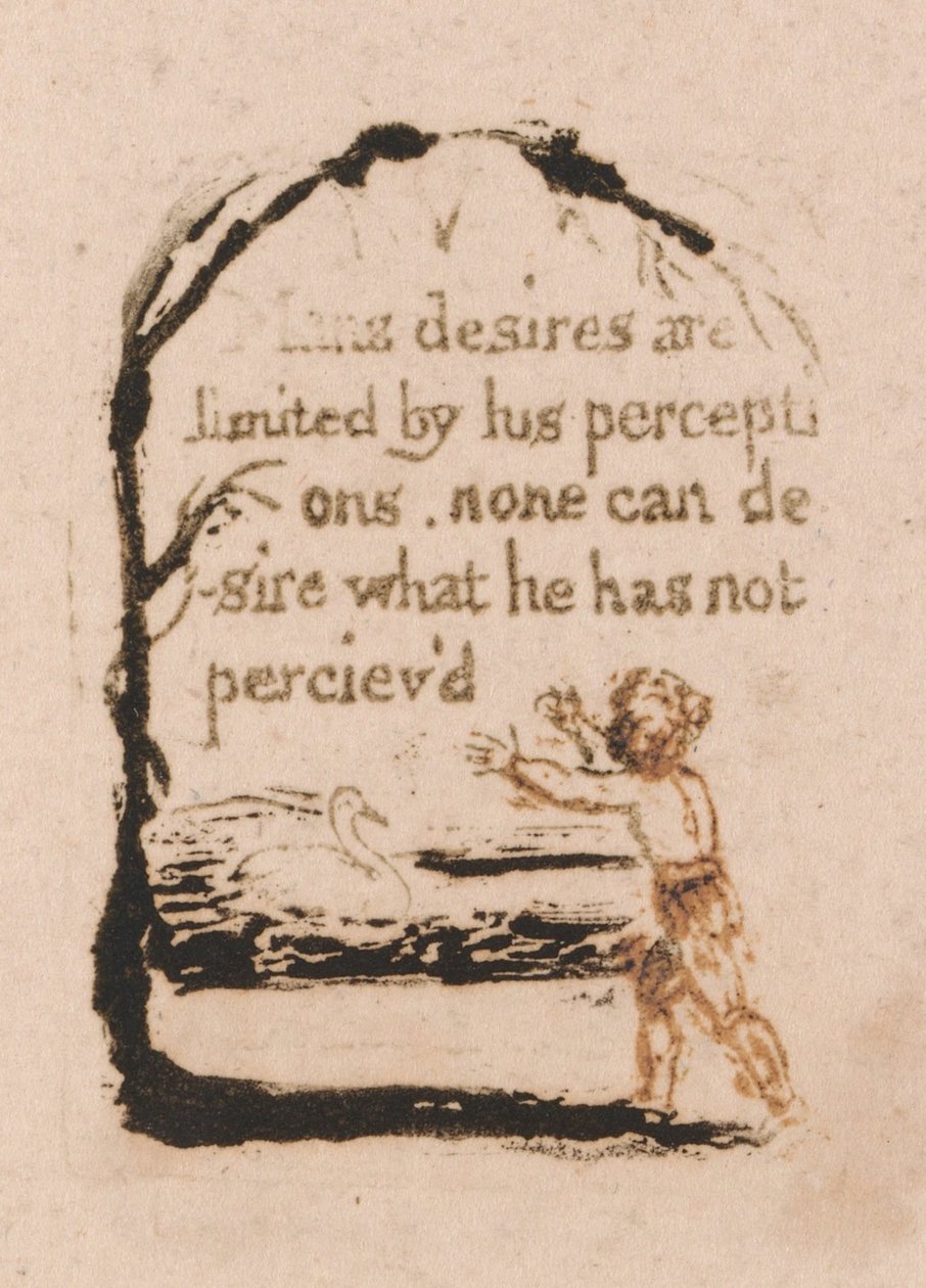 Luonnollista uskontoa ei ole, levy 7, tekijältä William Blake