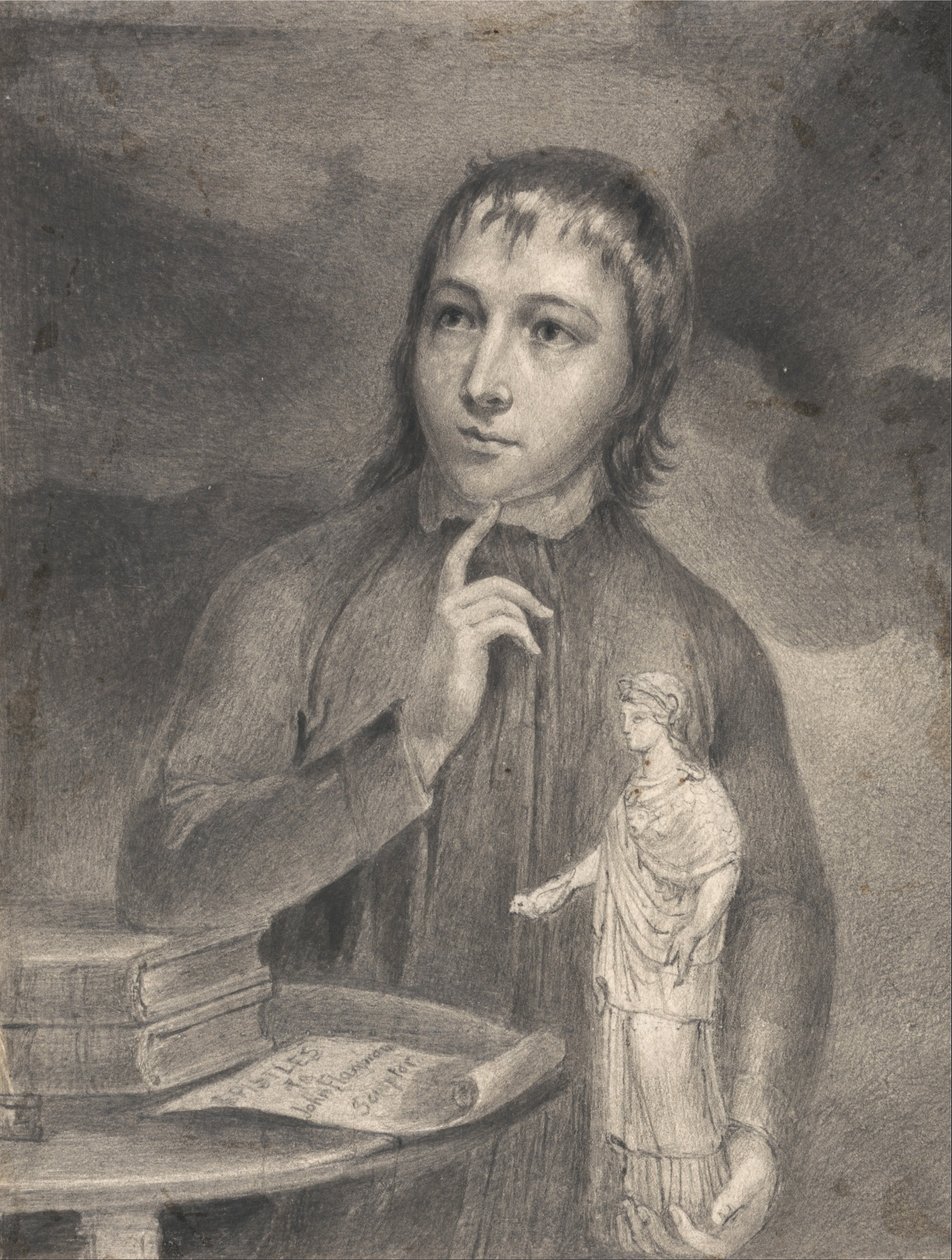 Thomas Alphonso Hayley, Puolipitkä piirustus tekijältä William Blake