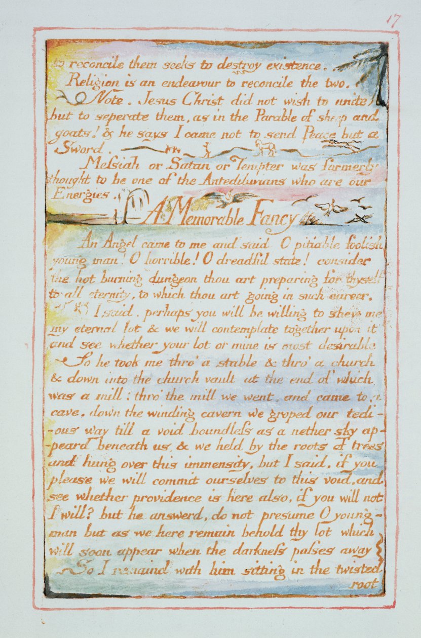 Huonekalut ja erilaiset esineet 1100- ja 1300-luvuilta tekijältä William Blake