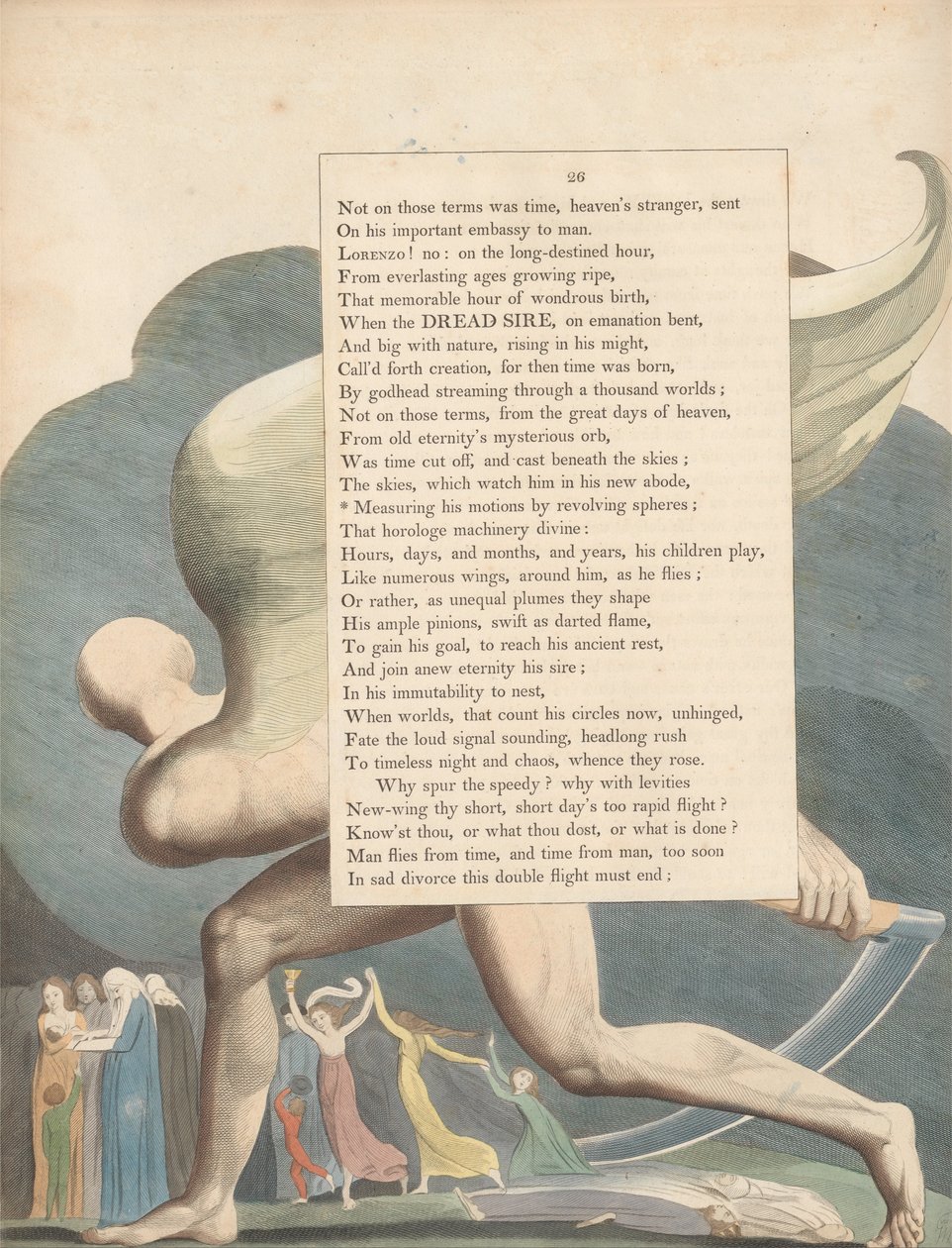 Nuorten yön ajatukset, Sivu 26, tekijältä William Blake